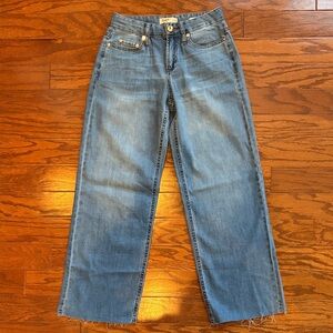 Oat New York Women's Light Blue Wide Leg Jeans